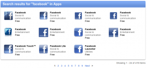 A billion Facebook apps that do nothing